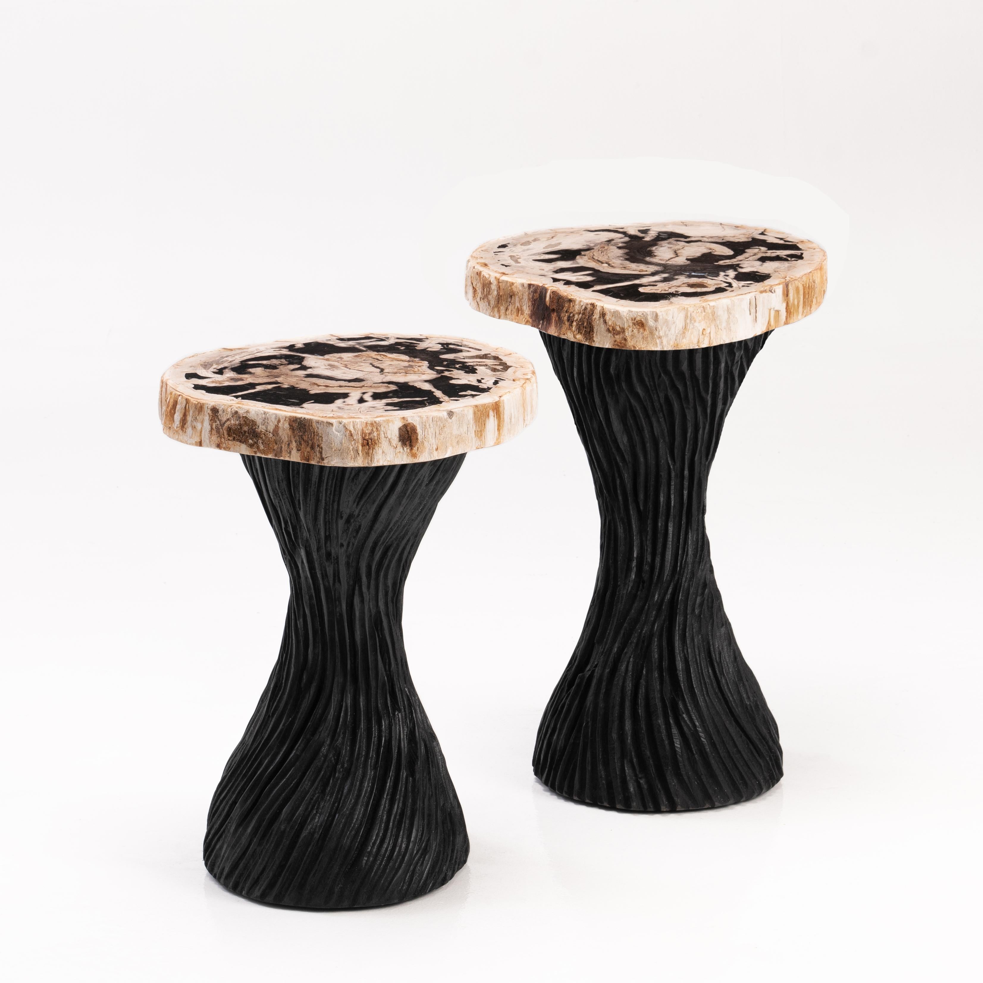 twisted side table
