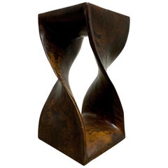 Twisted Faux Burl Table