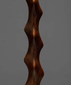Twisted Floor Lamp Belgium, Circa 1950