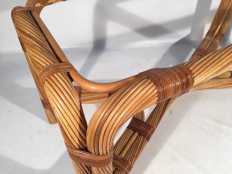 Twisted Rattan Dining Table Base at 1stDibs rattan dining table bases