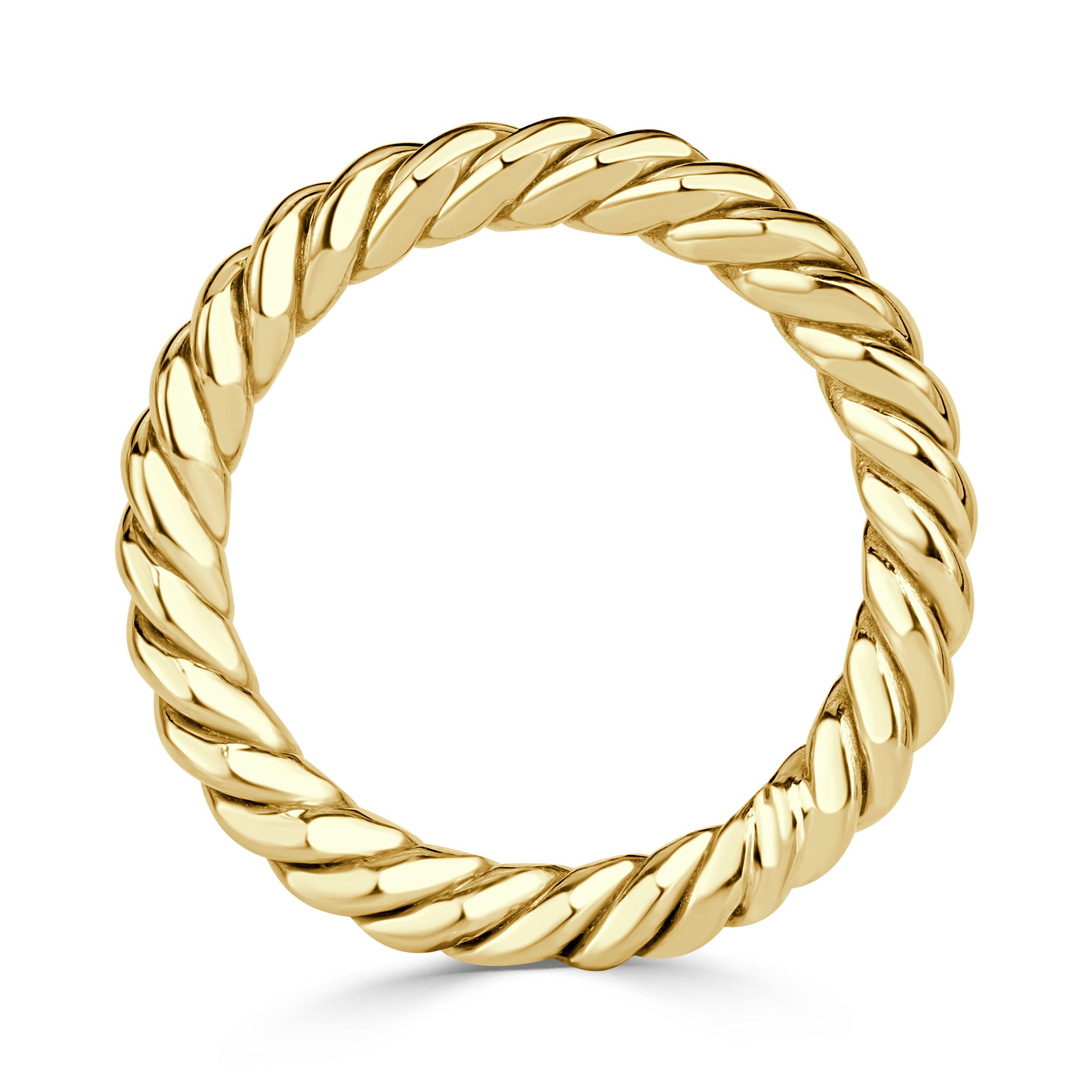 Twisted Rope Ring - image 3