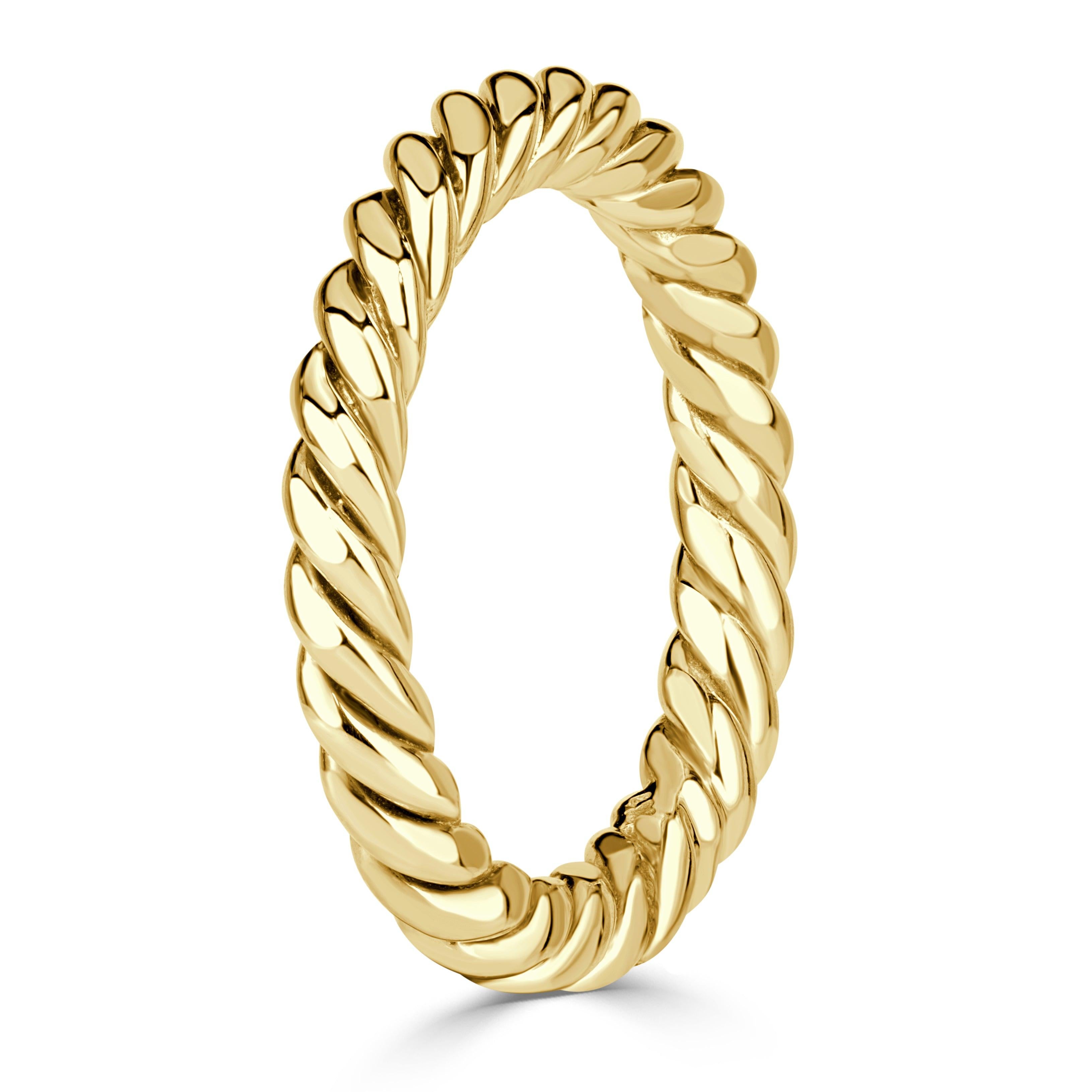Twisted Rope Ring - image 4