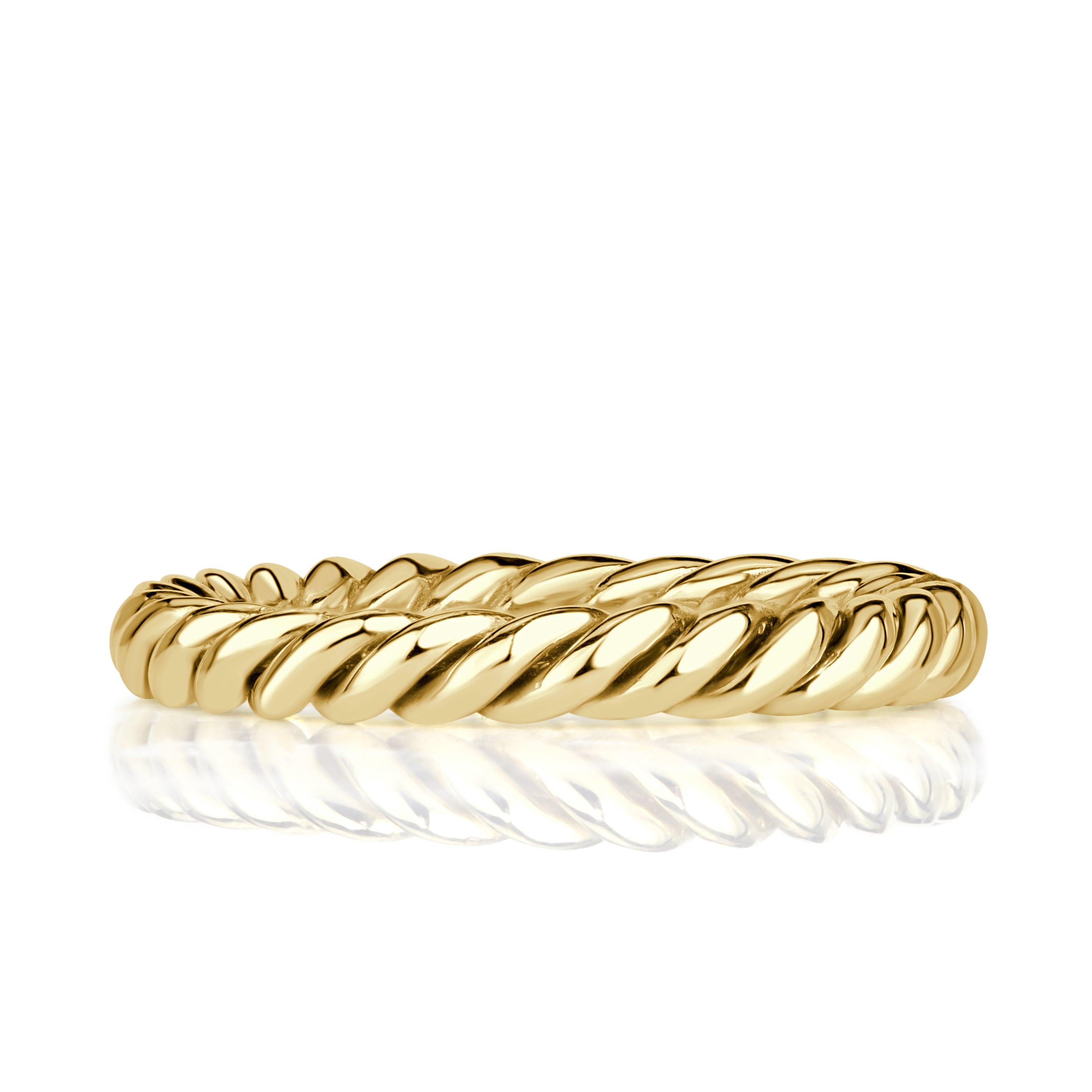 Twisted Rope Ring For Sale
