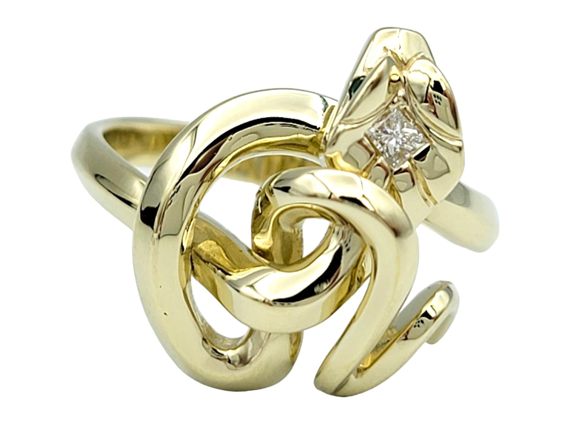 serpiente cabeza de diamante