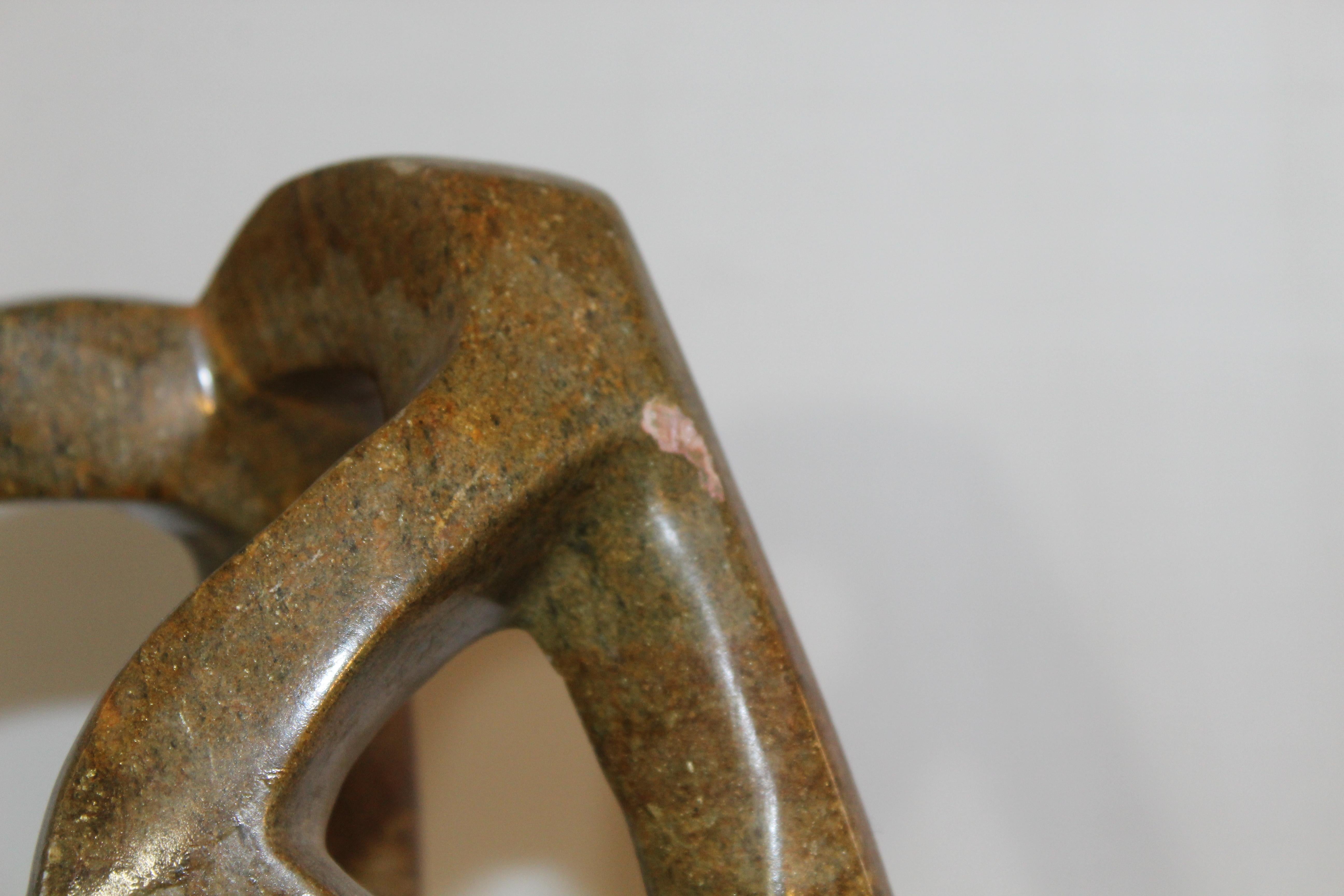 XX secolo Scultura in pietra ollare ritorta in vendita