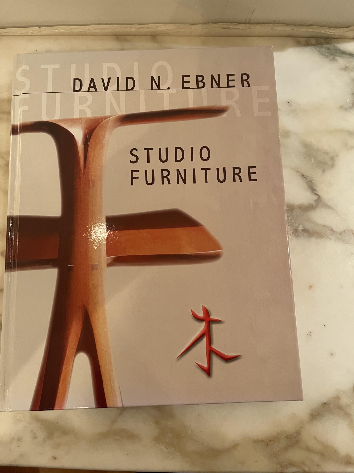 Twisted Stick & Marble Console Table by  Renowned  Artist David Ebner 2010 For Sale 3