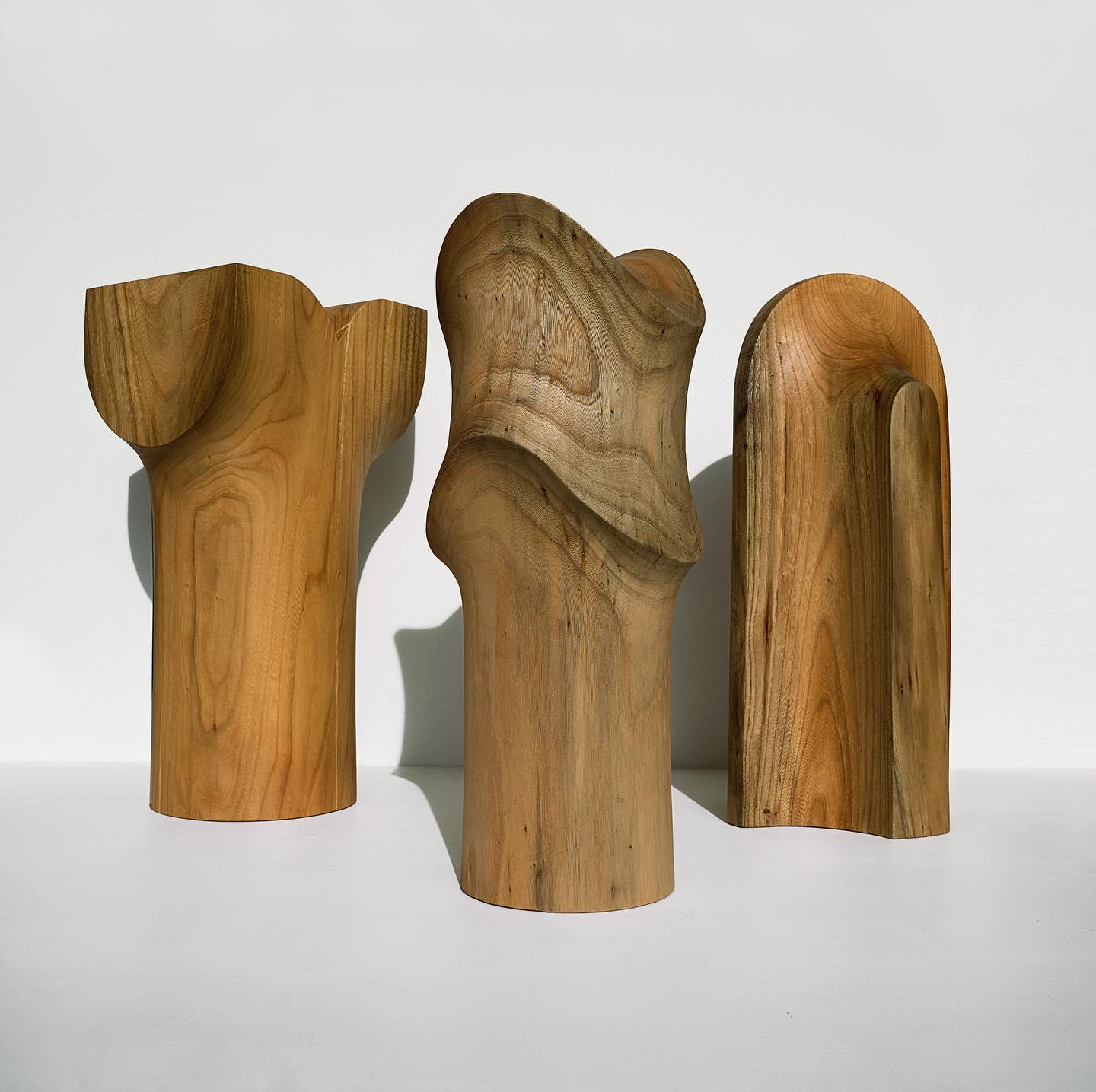German Twisted Table / Stool by Touch With Eyes For Sale
