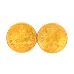 Deux Corona autrichiennes en or 100 de 1915