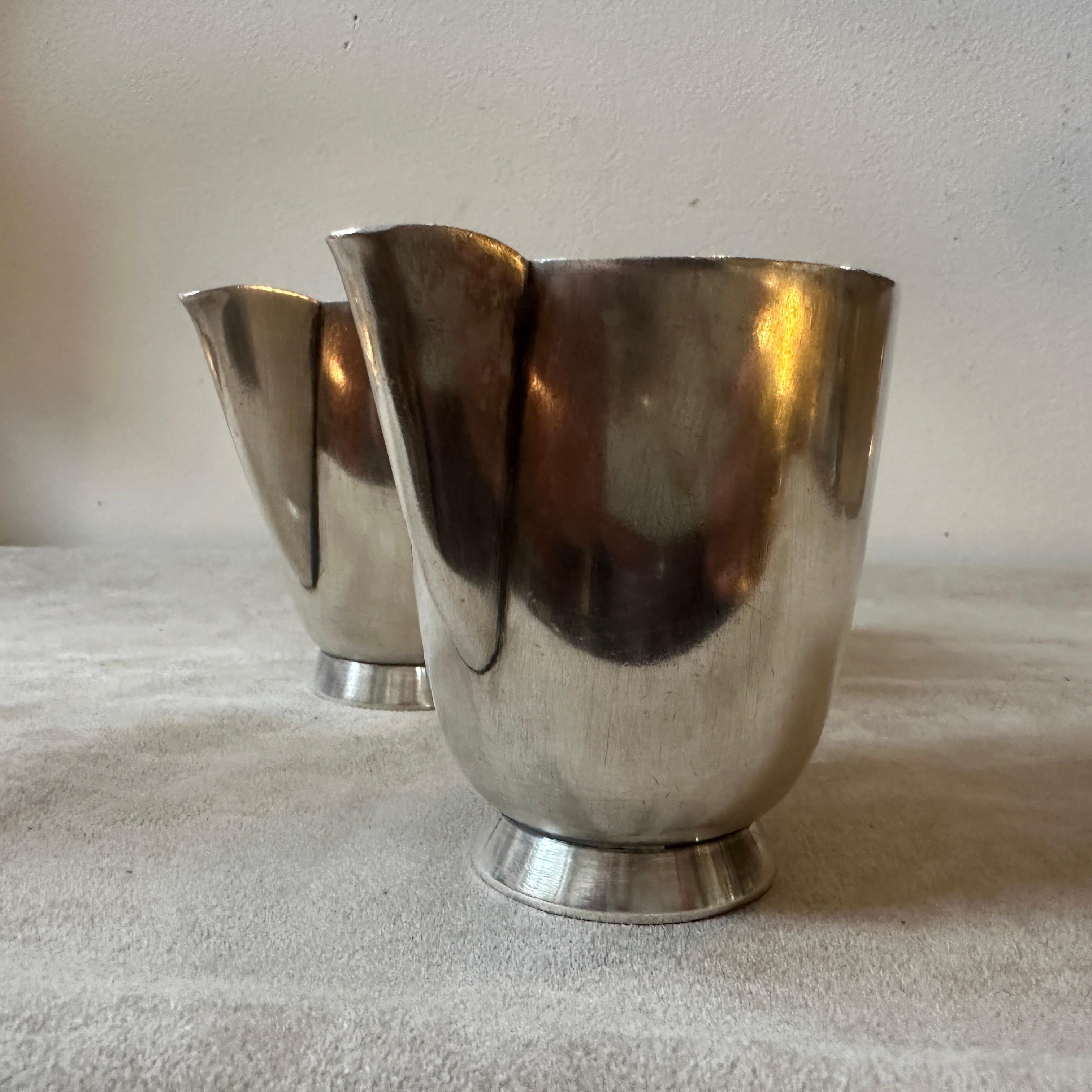 Two 1940s Art Deco Coffee Pots Designed by Gio Ponti for Fratelli Calderoni For Sale 4