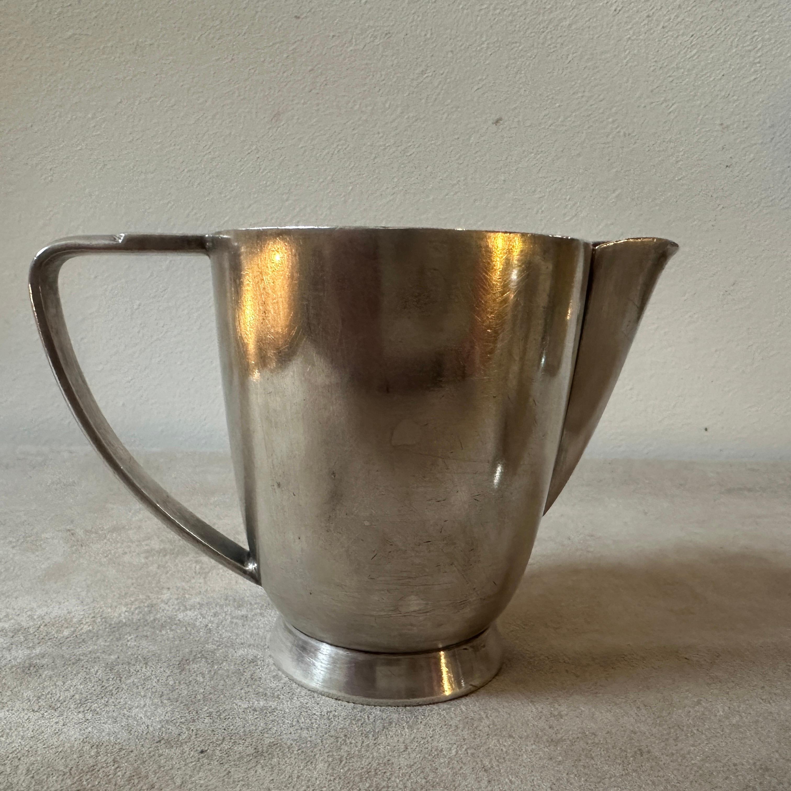20th Century Two 1940s Art Deco Coffee Pots Designed by Gio Ponti for Fratelli Calderoni For Sale