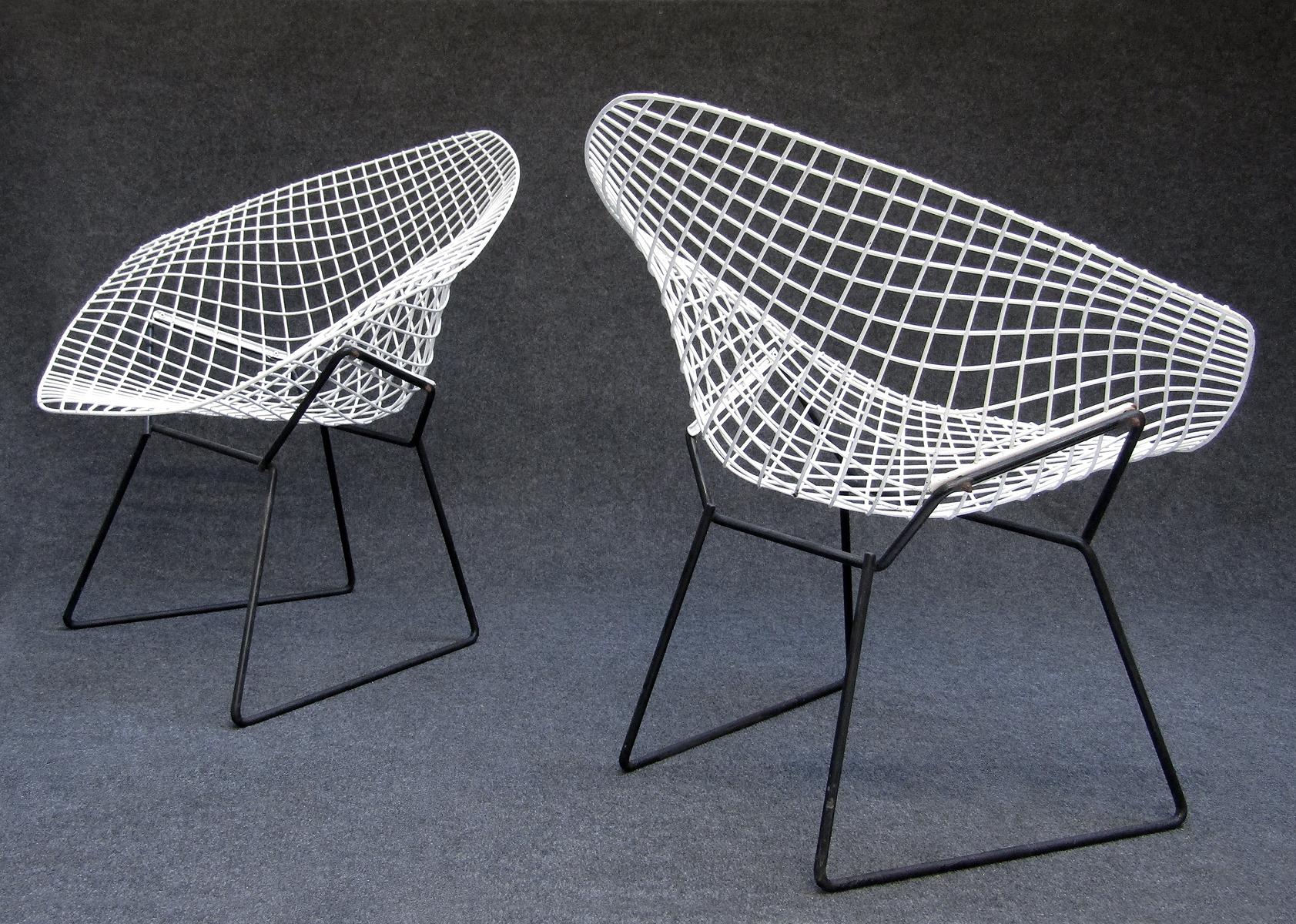 Mid-Century Modern Deux chaises 