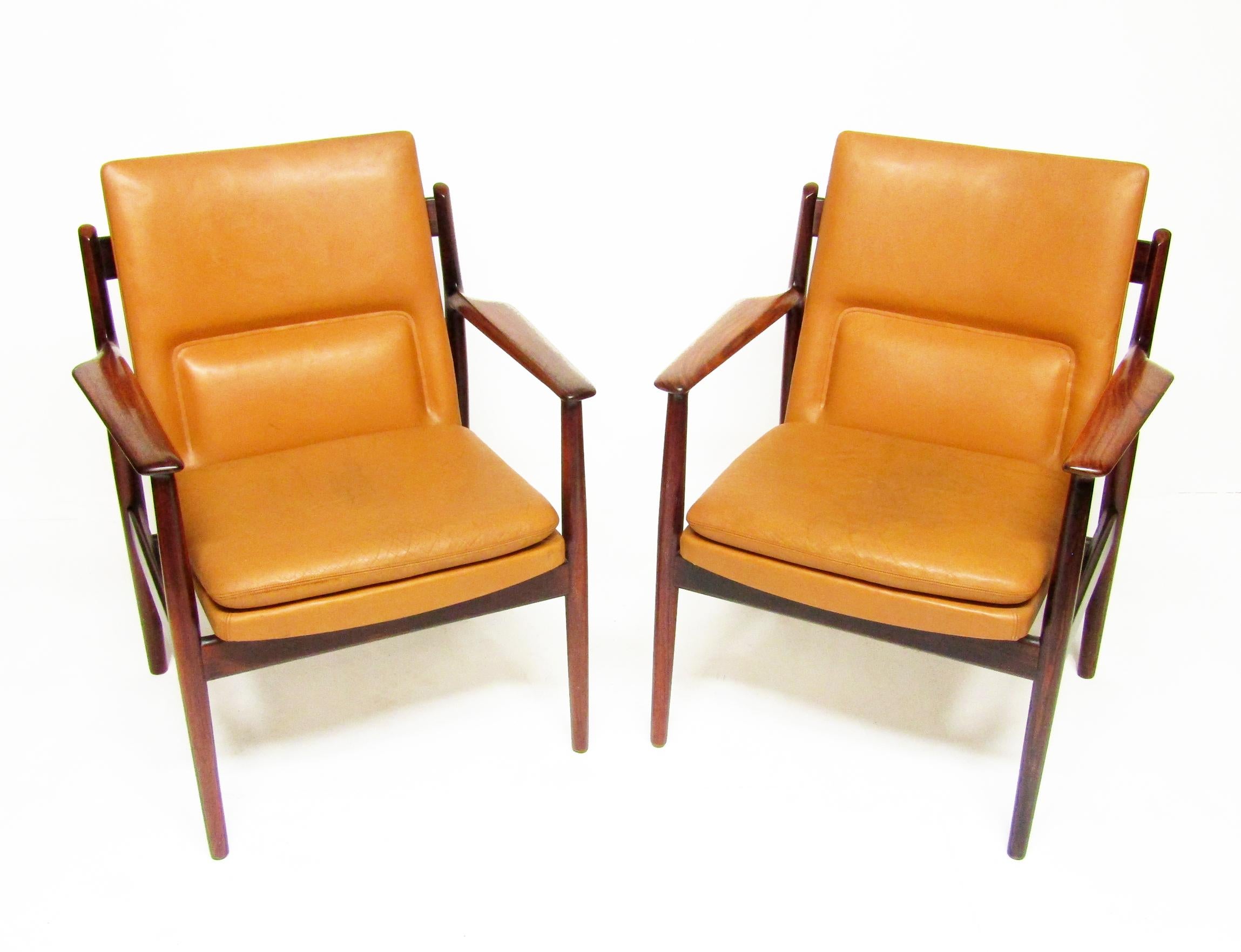 A pair of 1970s space-age 