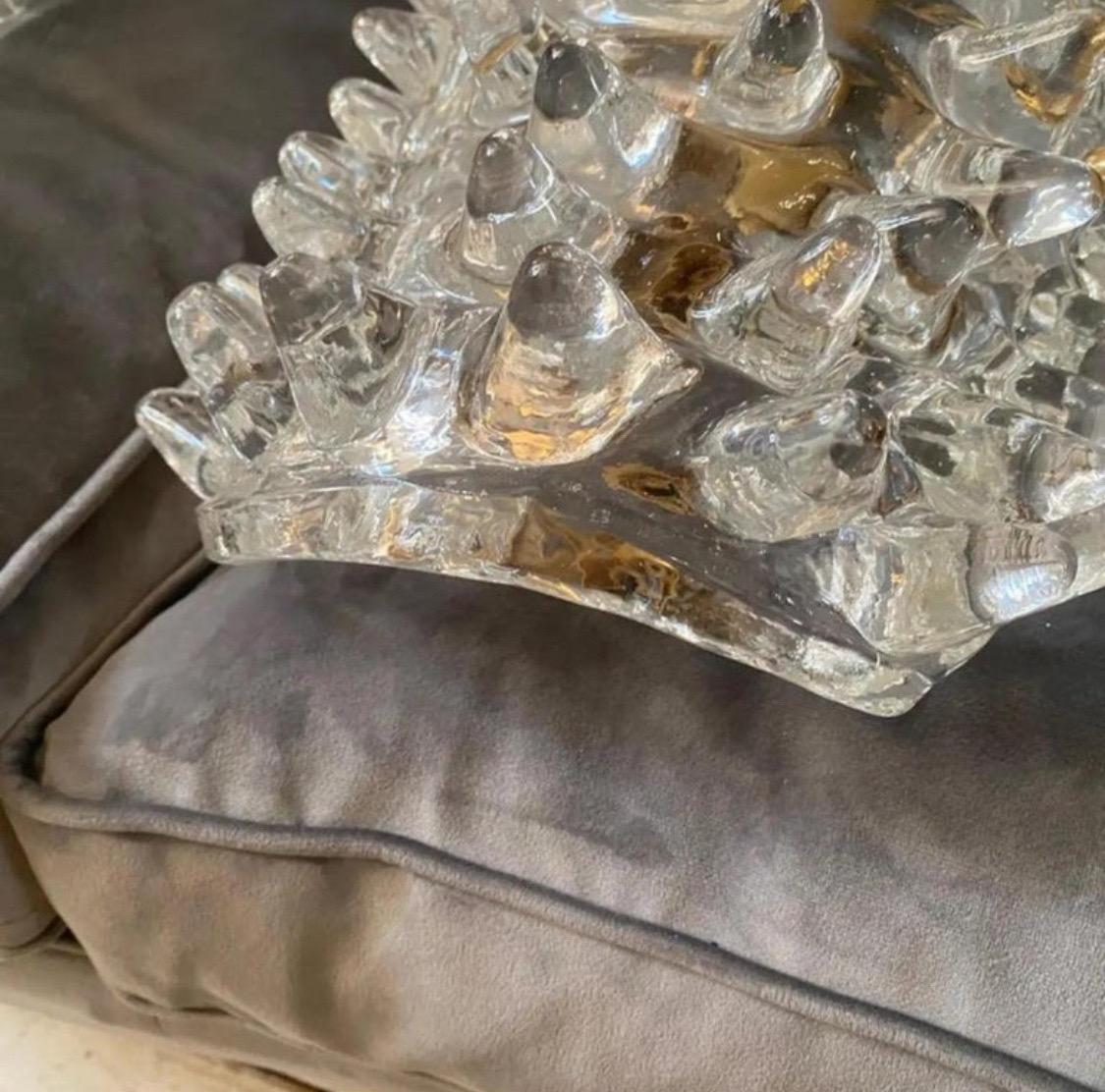 Rostrato Muranoglas-Wandleuchter, Mid-Century Modern, Barovier-Stil, 1980er Jahre (20. Jahrhundert) im Angebot
