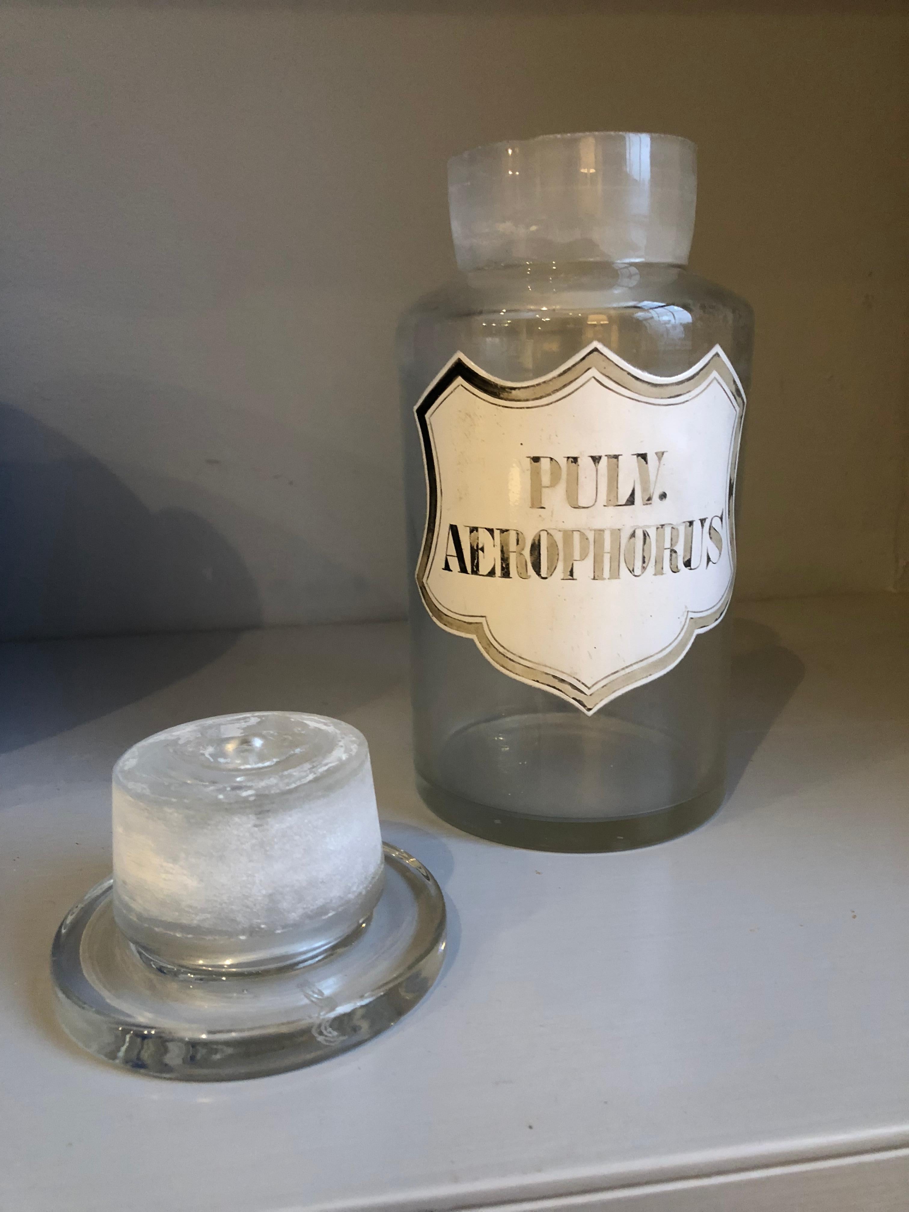 Two 19th Century Apothecary Jars 1