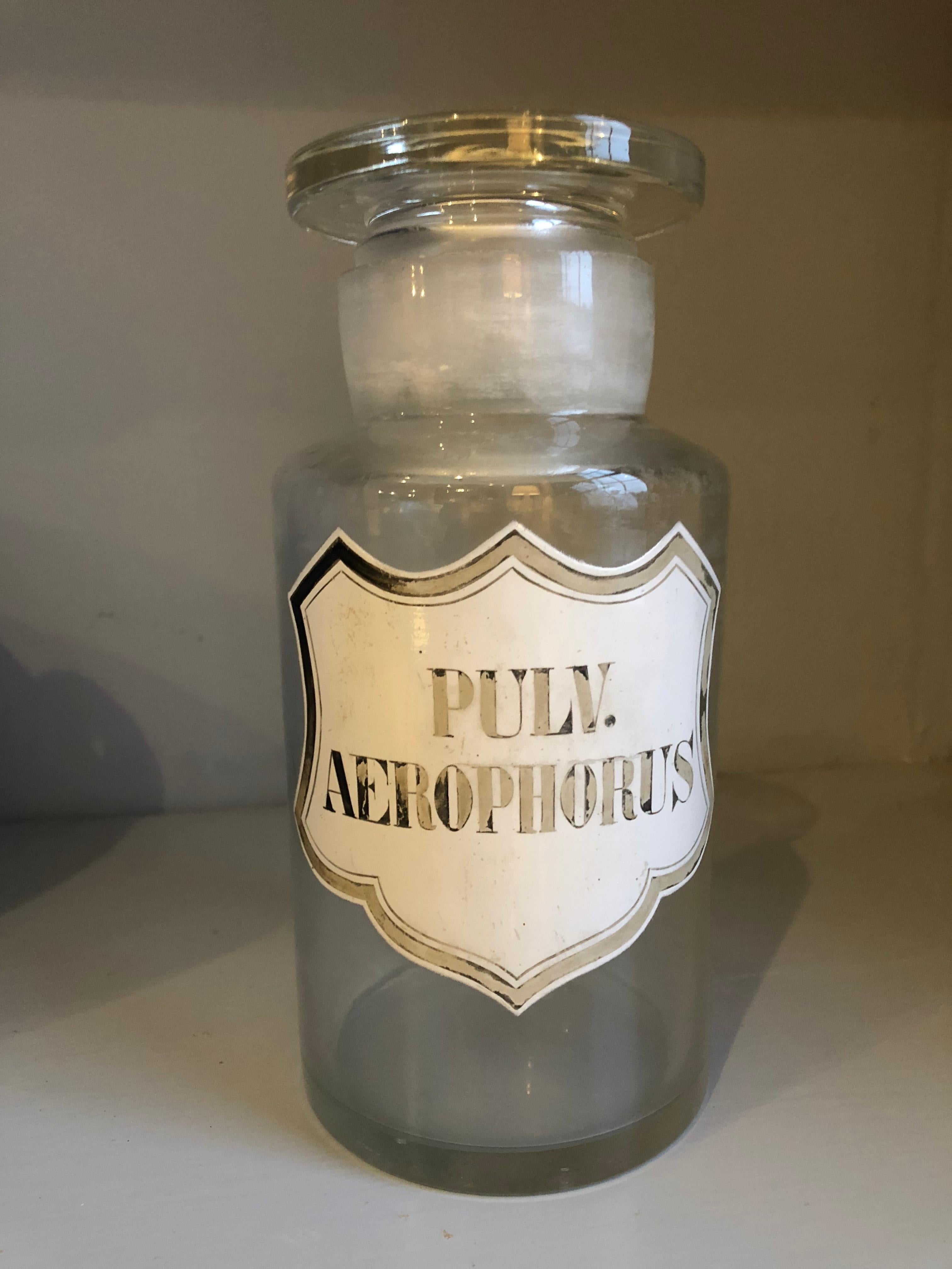 Two 19th Century Apothecary Jars 3