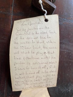 Dos Relojes Black Forest del Siglo XIX, Gran Forma, Gran Color Antiguo/Patina