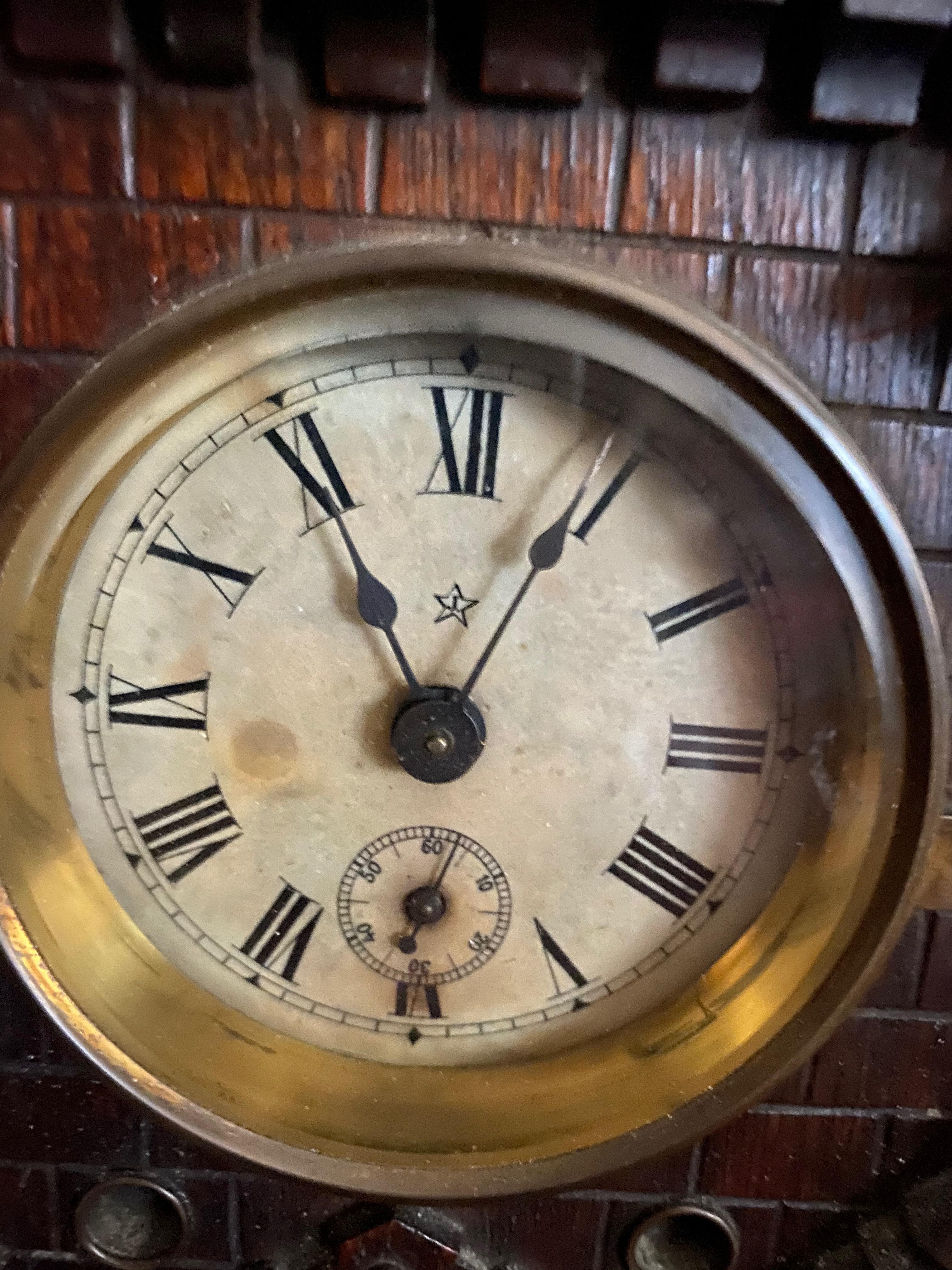 Two 19th Century Black Forest Clocks, Great Form, Great Old Color/Patina. For Sale 9