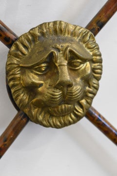 Two  Bamboo Shelves circa 1950