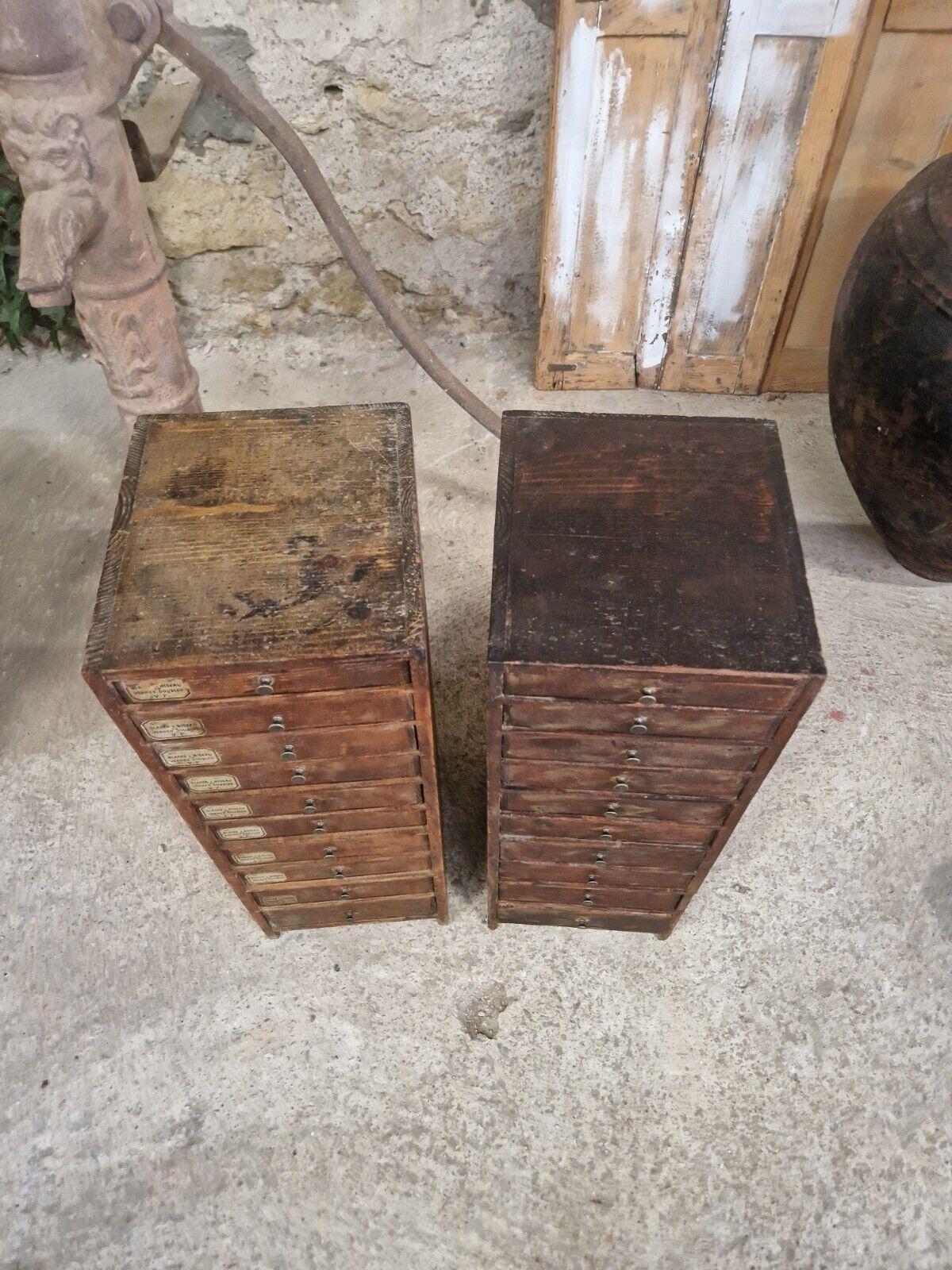 Two 19th Century French Watch Makers Cabinets For Sale 11