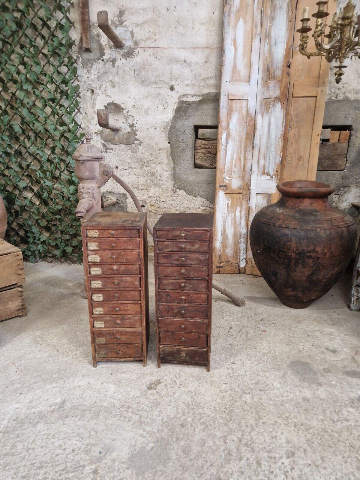 Two 19th Century French Watch Makers Cabinets For Sale 12
