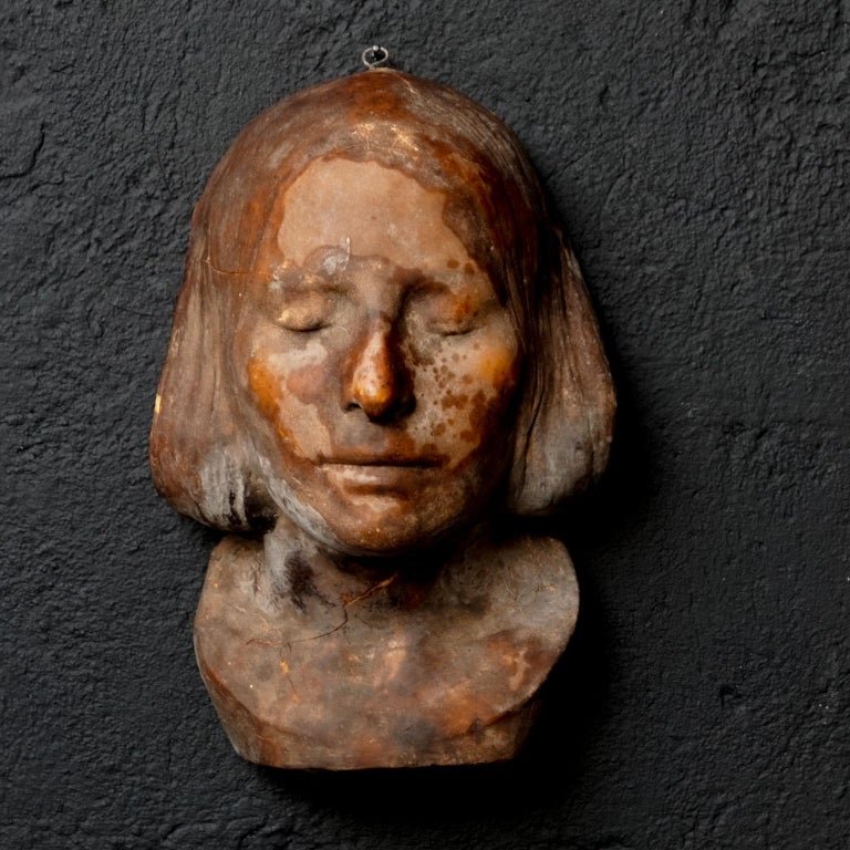 Two 19th Century Rare Wax Death Masks at 1stDibs