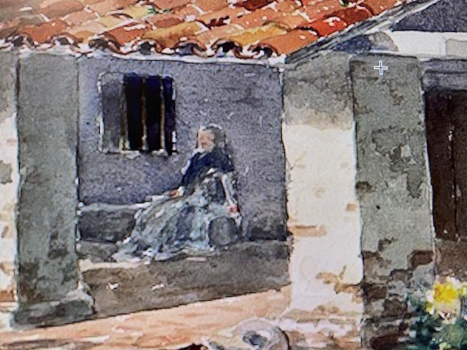 Rancho Monterey Due acquerelli del XX secolo dell'artista americano Willet Sudds Foster in vendita