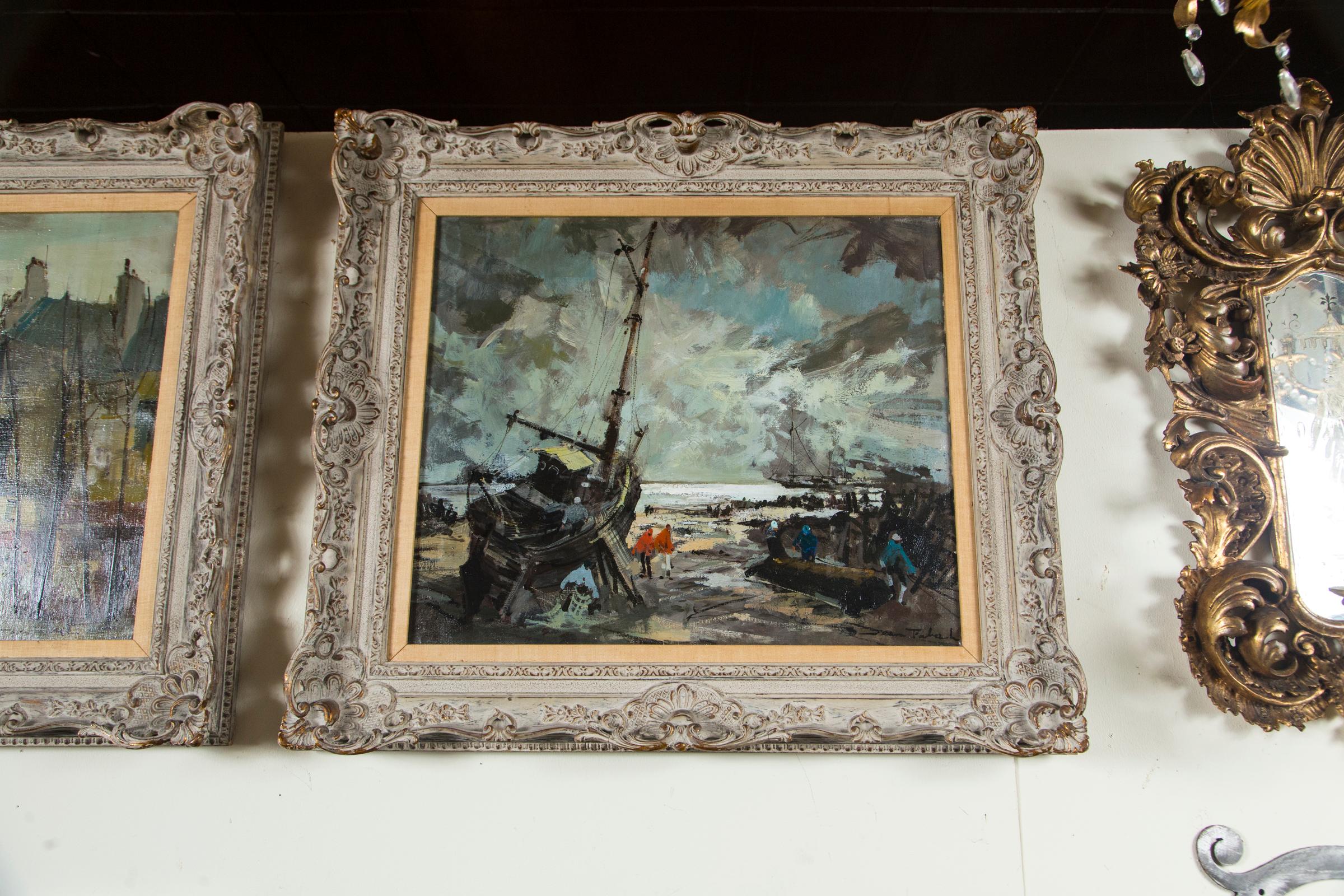 Two 20th Century French Paintings For Sale 4