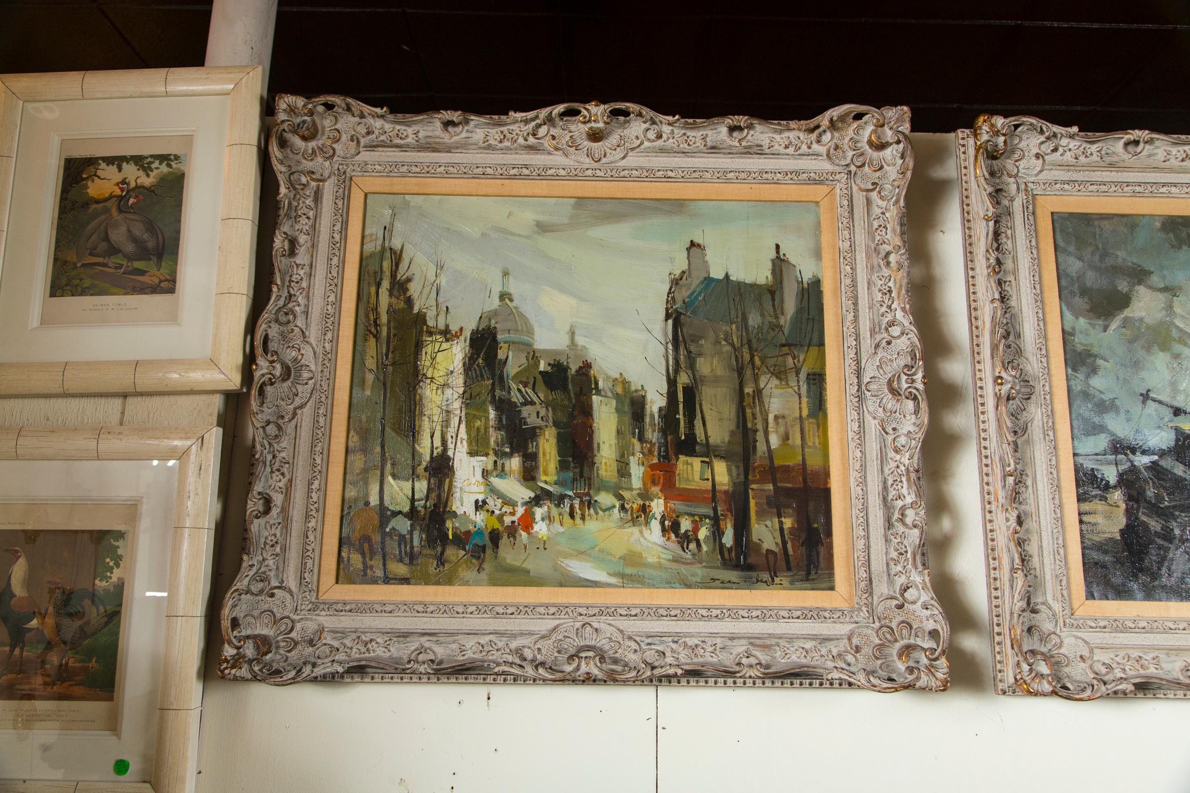 Two 20th Century French Paintings For Sale 3