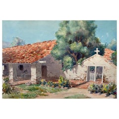 Two 20th Century Watercolor Paintings by American Artist, Willet Sudds Foster