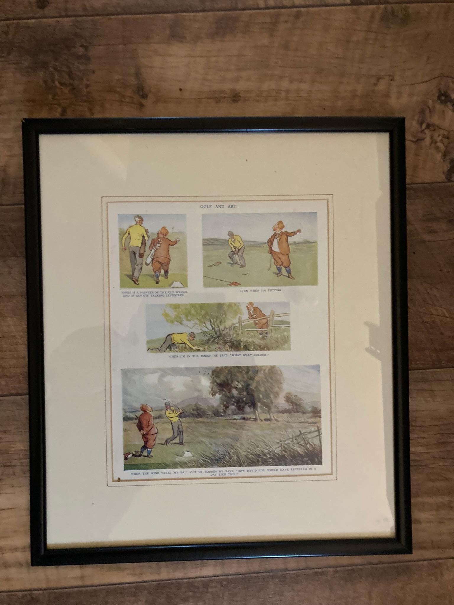 Enhance your living space with these captivating framed prints showcasing cartoon character Golfers. Created with meticulous attention to detail, these prints effortlessly bring life and character to any room. The combination of character and