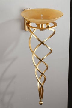 Two Antinea Terzani Wall Sconces by Jean François Crochet