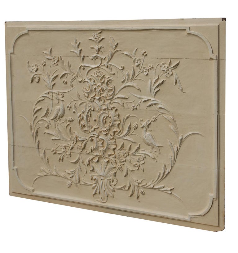 Two Antique English Oak Wall Panels For Sale at 1stDibs