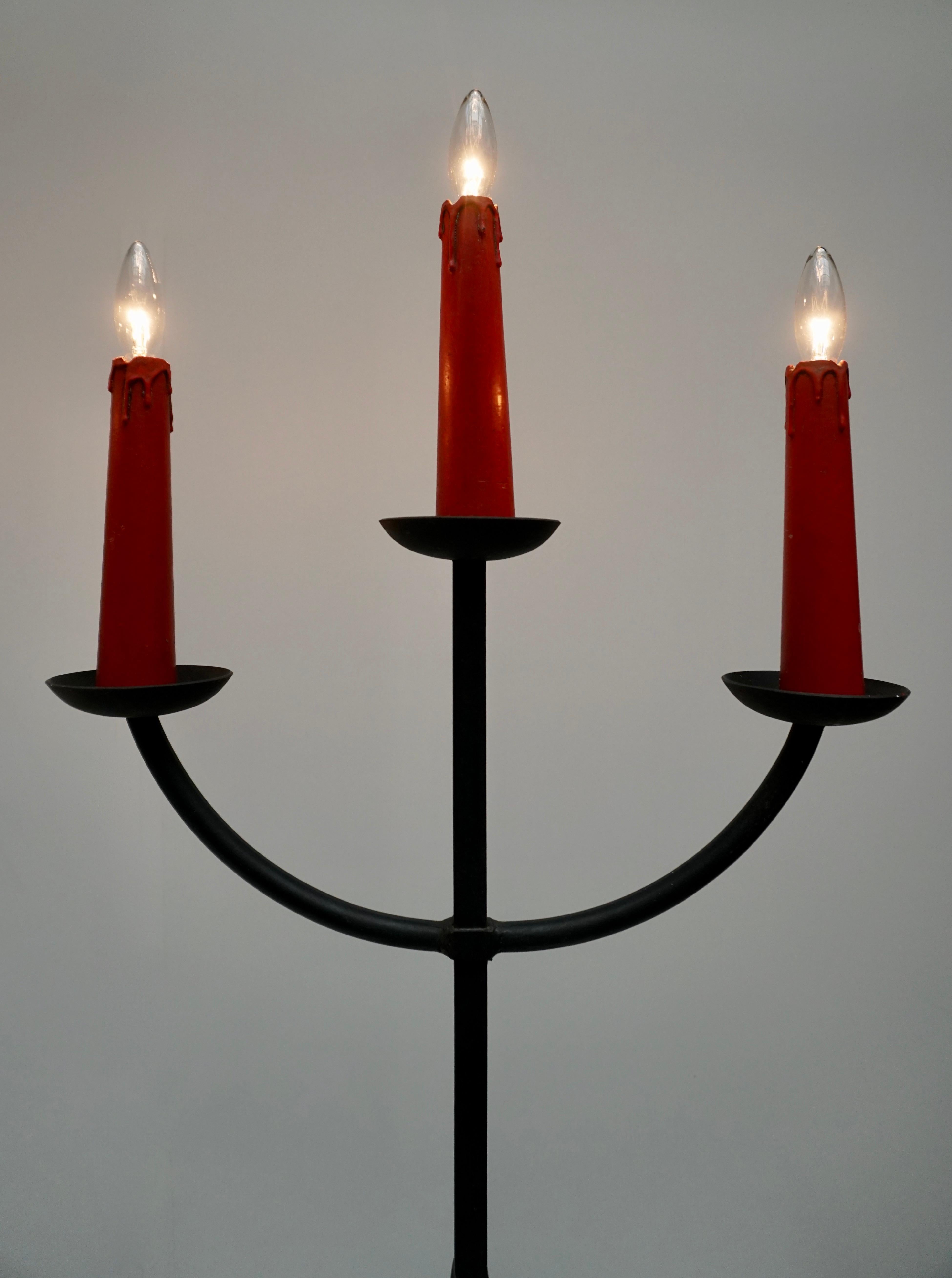 candle floor lamp