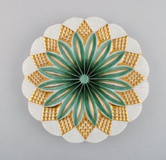 Two Antique Meissen Plates in Hand-Painted Porcelain, Early 20th C