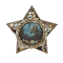 Two Antique Star Form Sailors Valentines