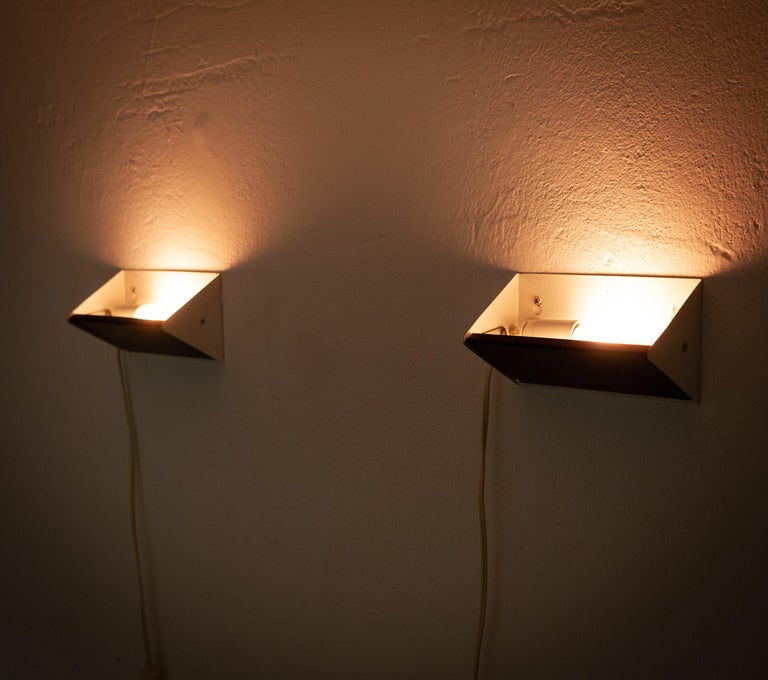 Two Anvia Bedside Wall Mounted Lamps 1950s For At 1stdibs Two Anvia Bedside Wall Mounted Lamps 1950s For 1