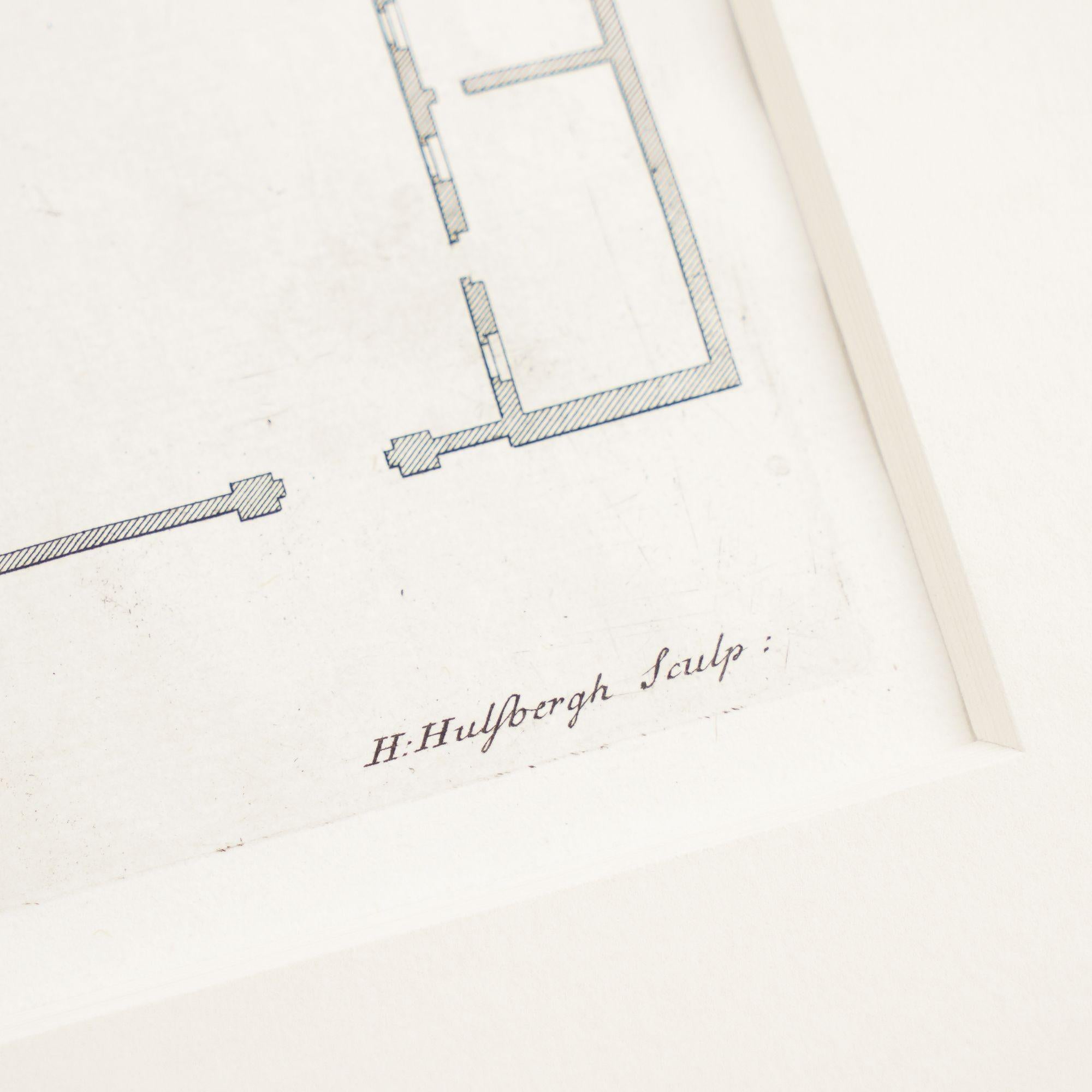 Due incisioni architettoniche da Vitruvius Britannicus di Colen Campbell, 1725 in vendita 10