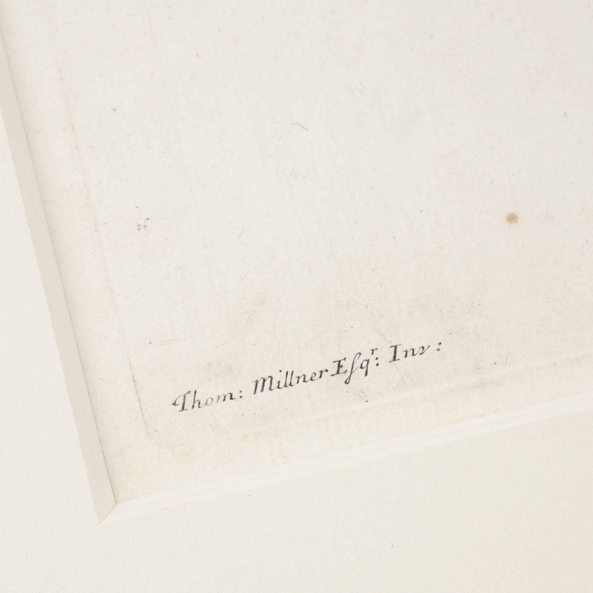 Inizio XVIII secolo Due incisioni architettoniche da Vitruvius Britannicus di Colen Campbell, 1725 in vendita