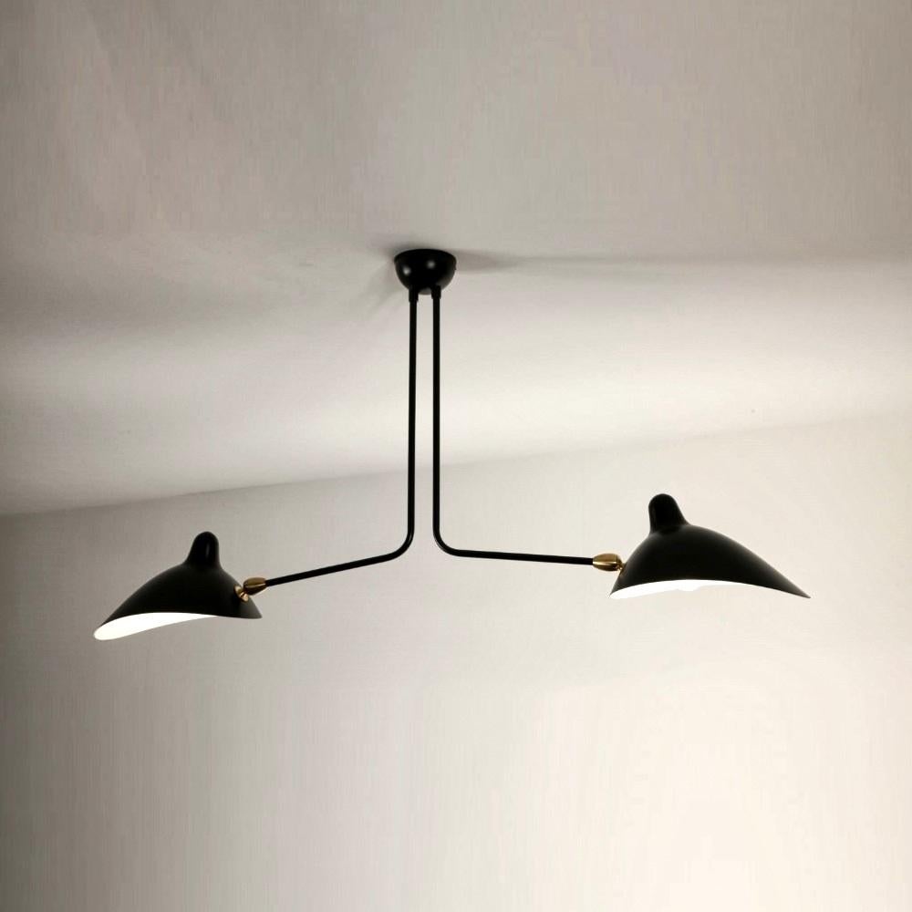 serge mouille ceiling lamp