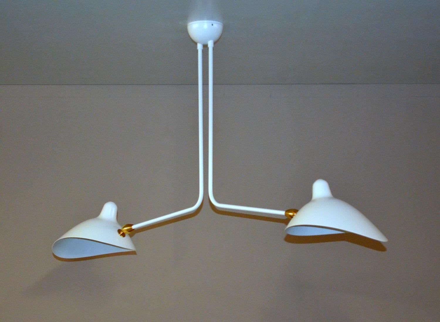 two arm pendant light