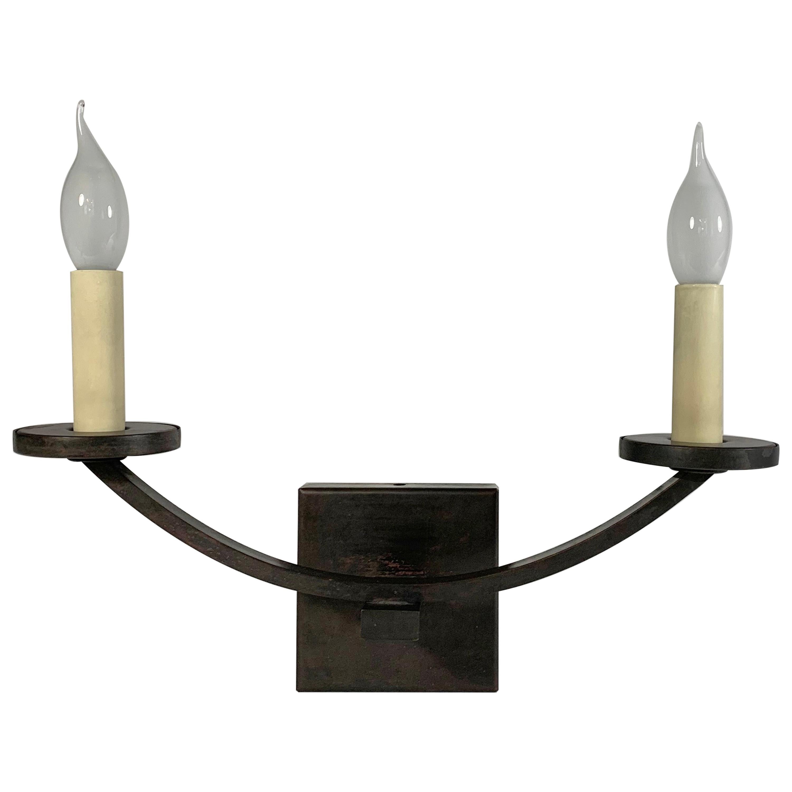 Two-Arm Wall Light For Sale