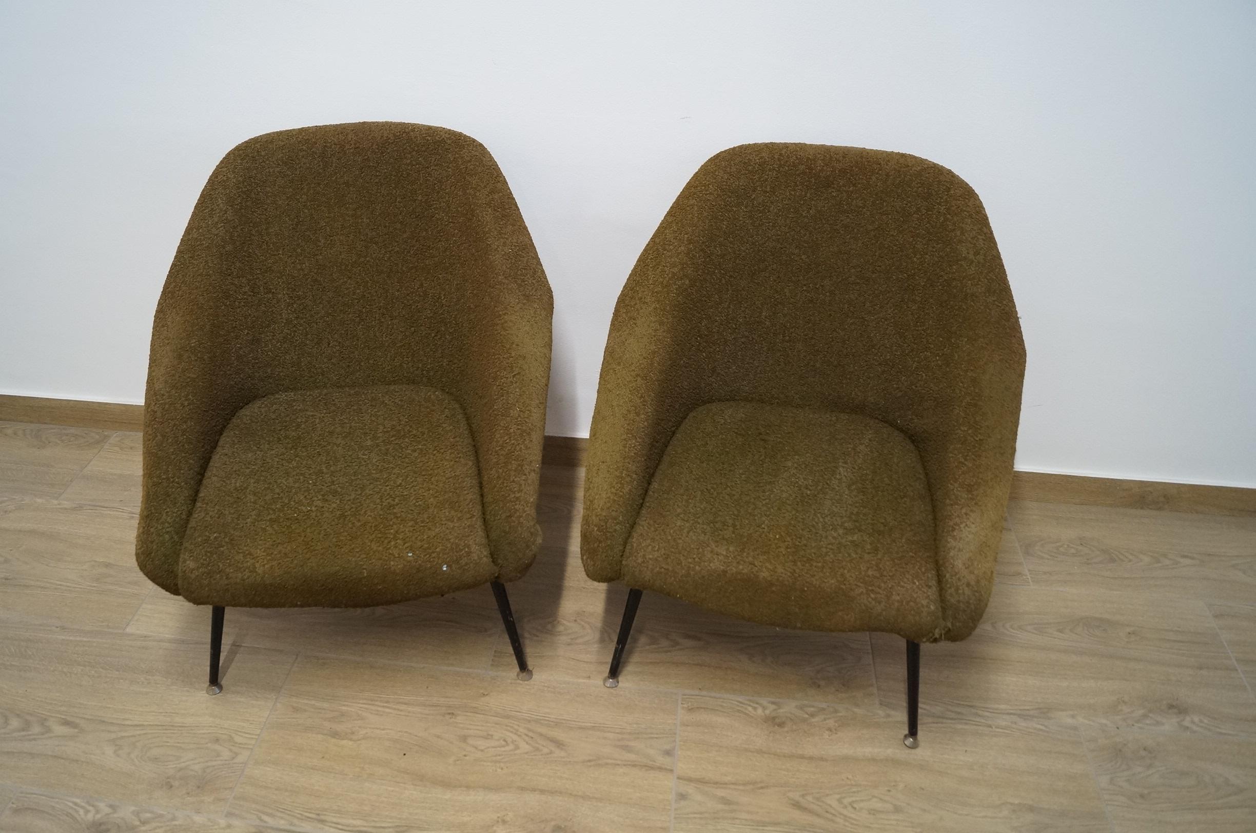 Zwei-Sessel aus dem Jahr 1960 im Angebot 8