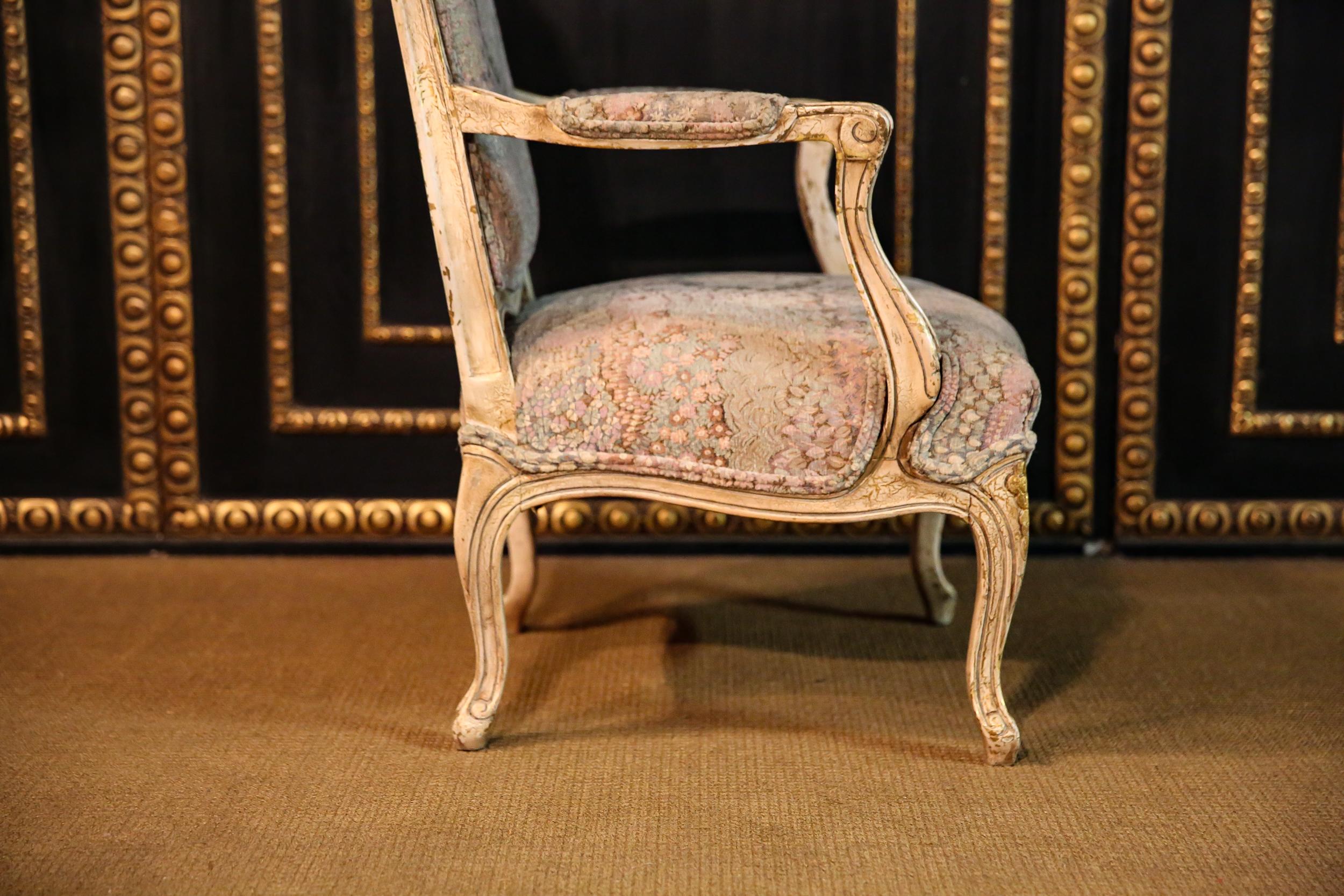 Two Armchairs in Baroque Style 11