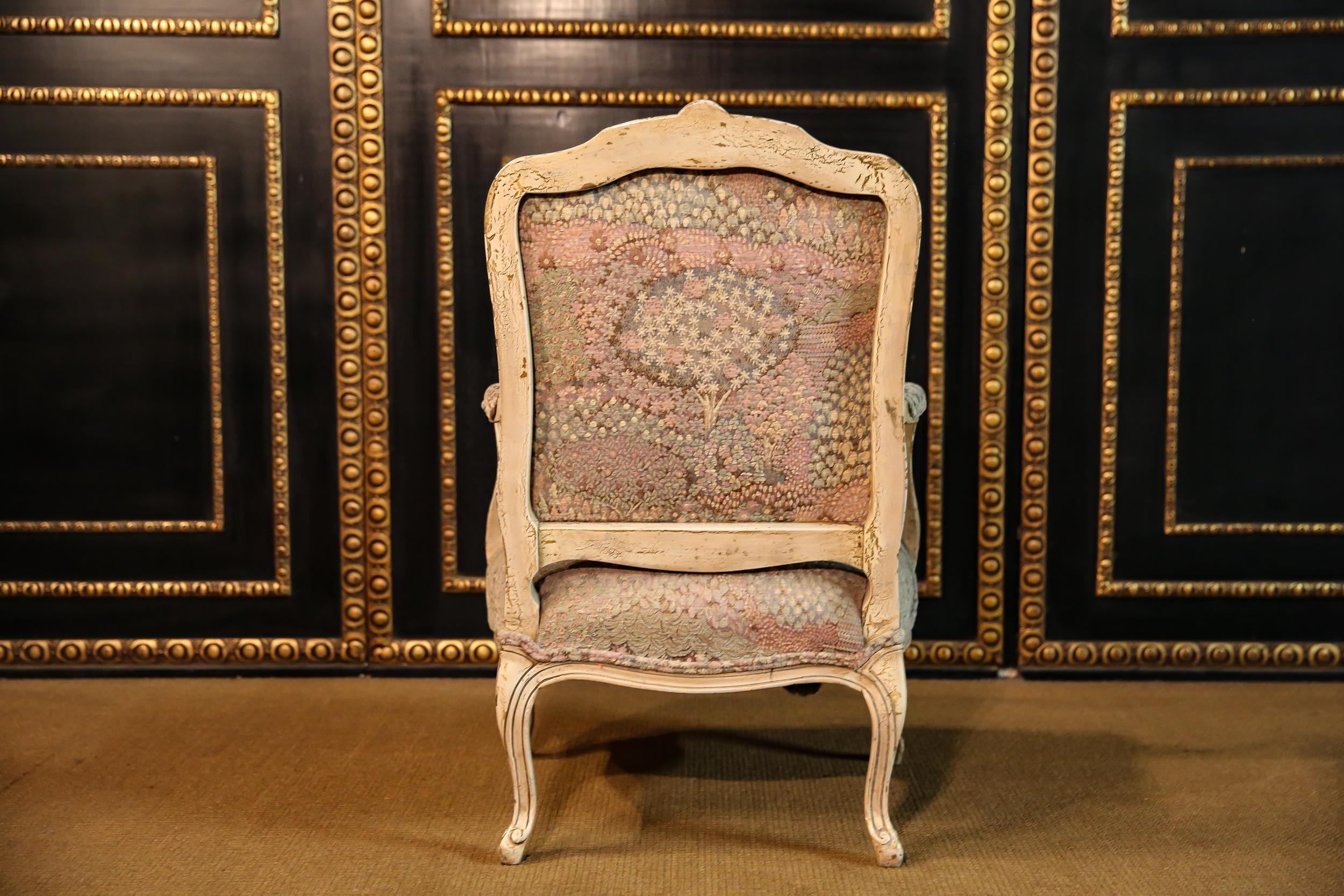 Two Armchairs in Baroque Style 12