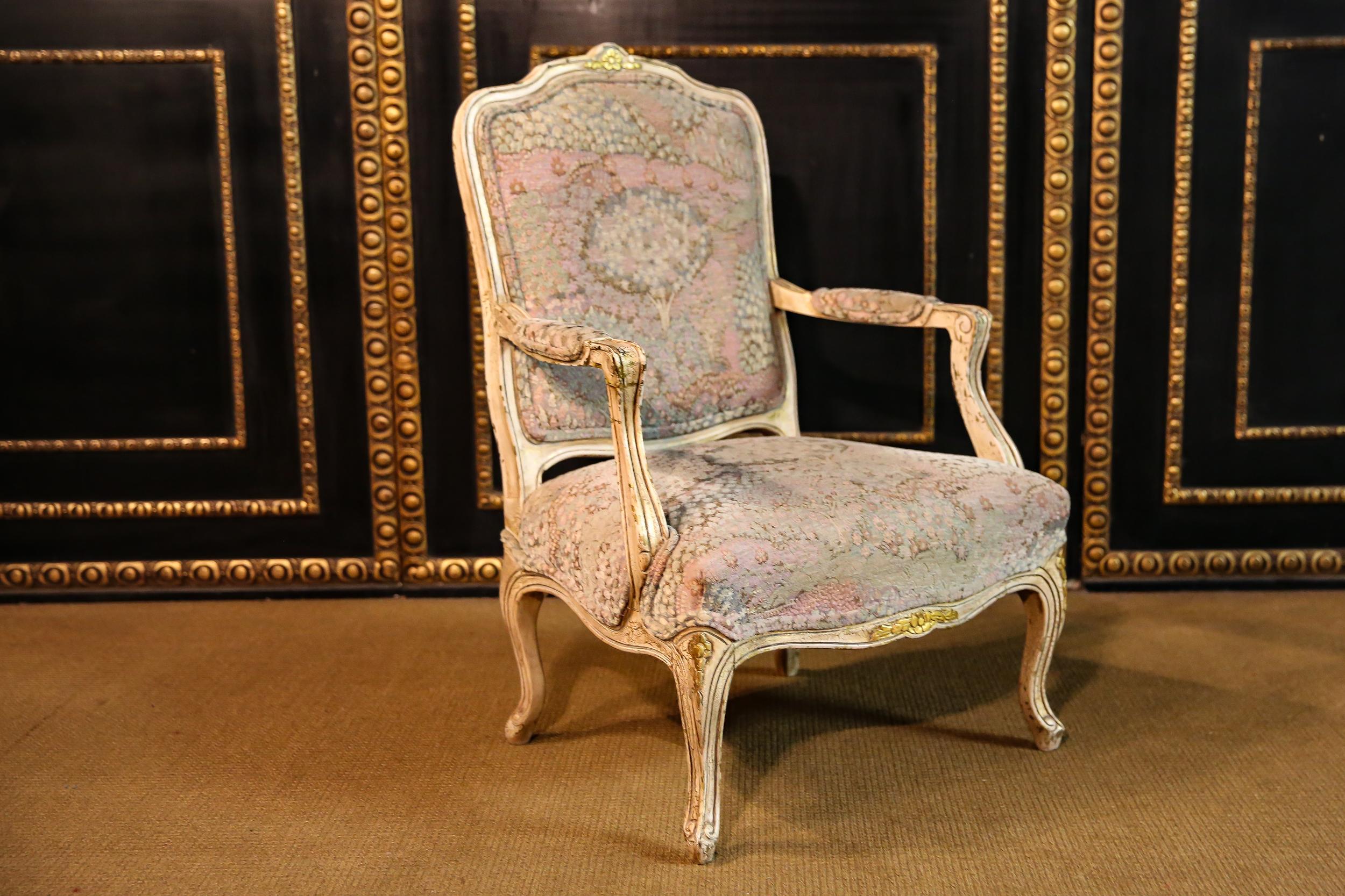 Two Armchairs in Baroque Style 1