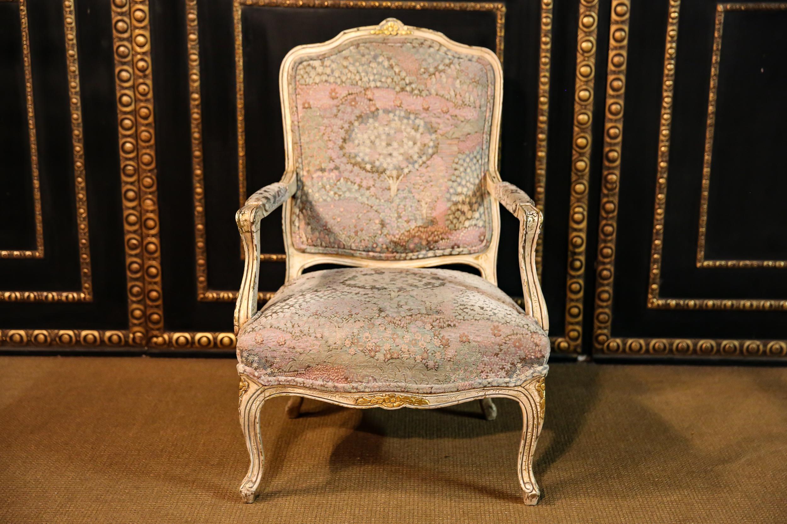 Two Armchairs in Baroque Style 2