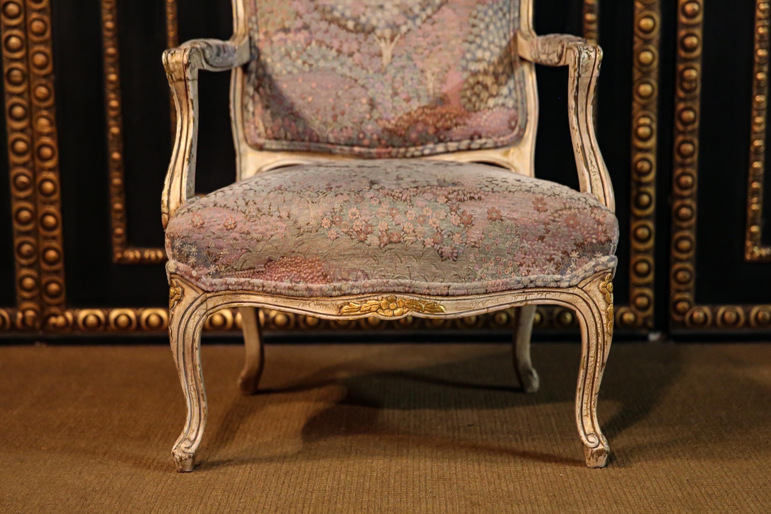 Two Armchairs in Baroque Style 4