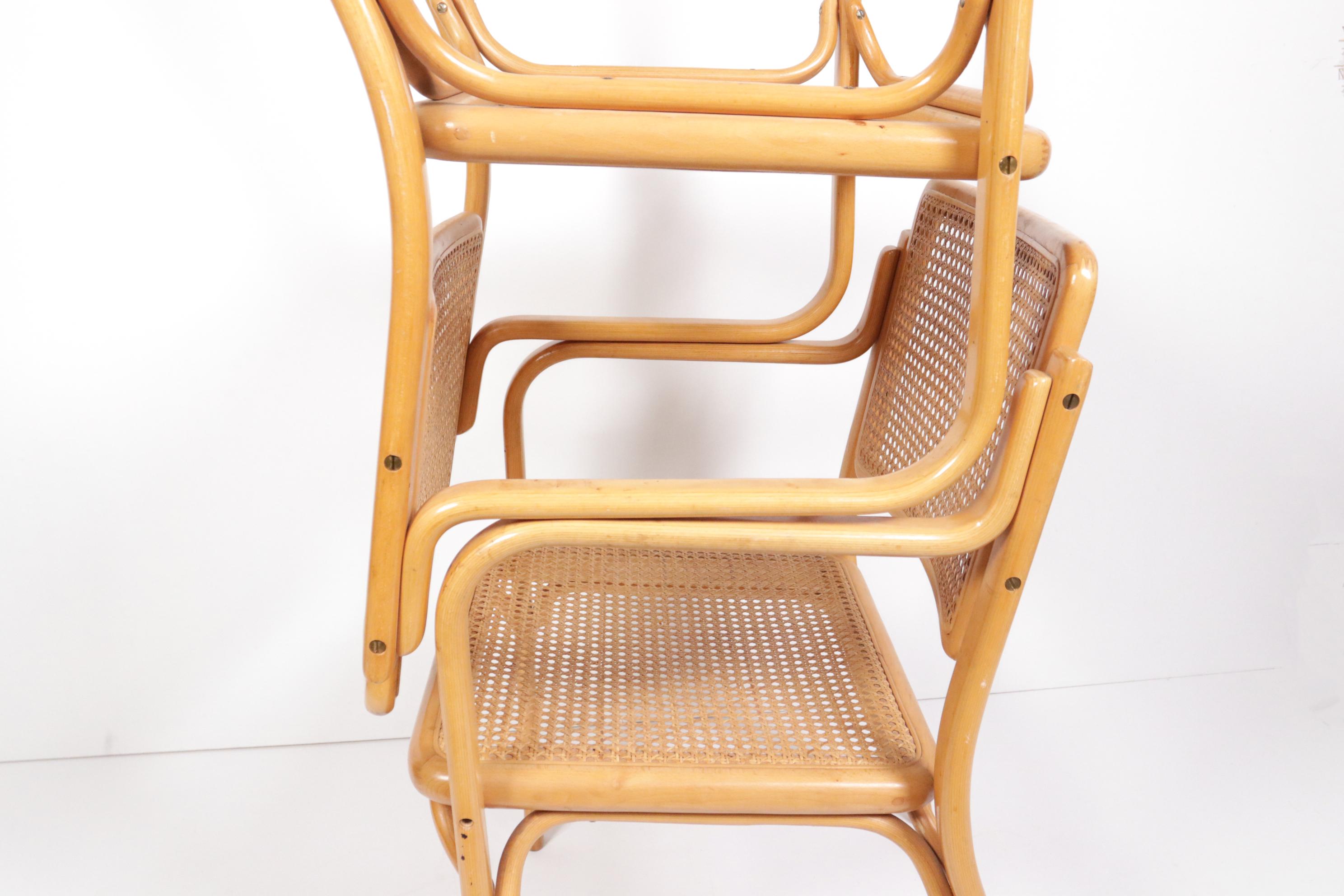 Deux fauteuils Mirjana Maracic, Mundus, Florijan Bobic Furniture Factory, Vara  en vente 10