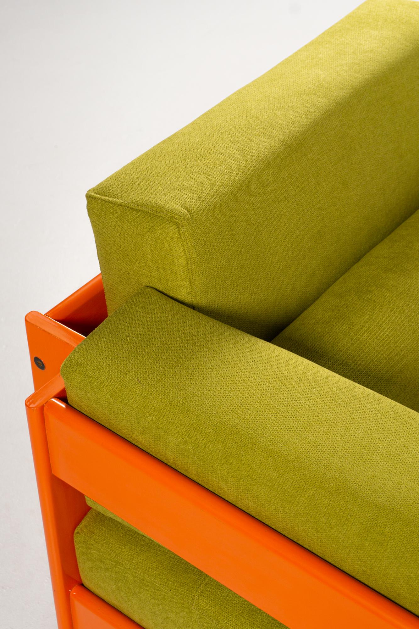 Italian Two armchairs 'Zelda' by Sergio Asti 1962