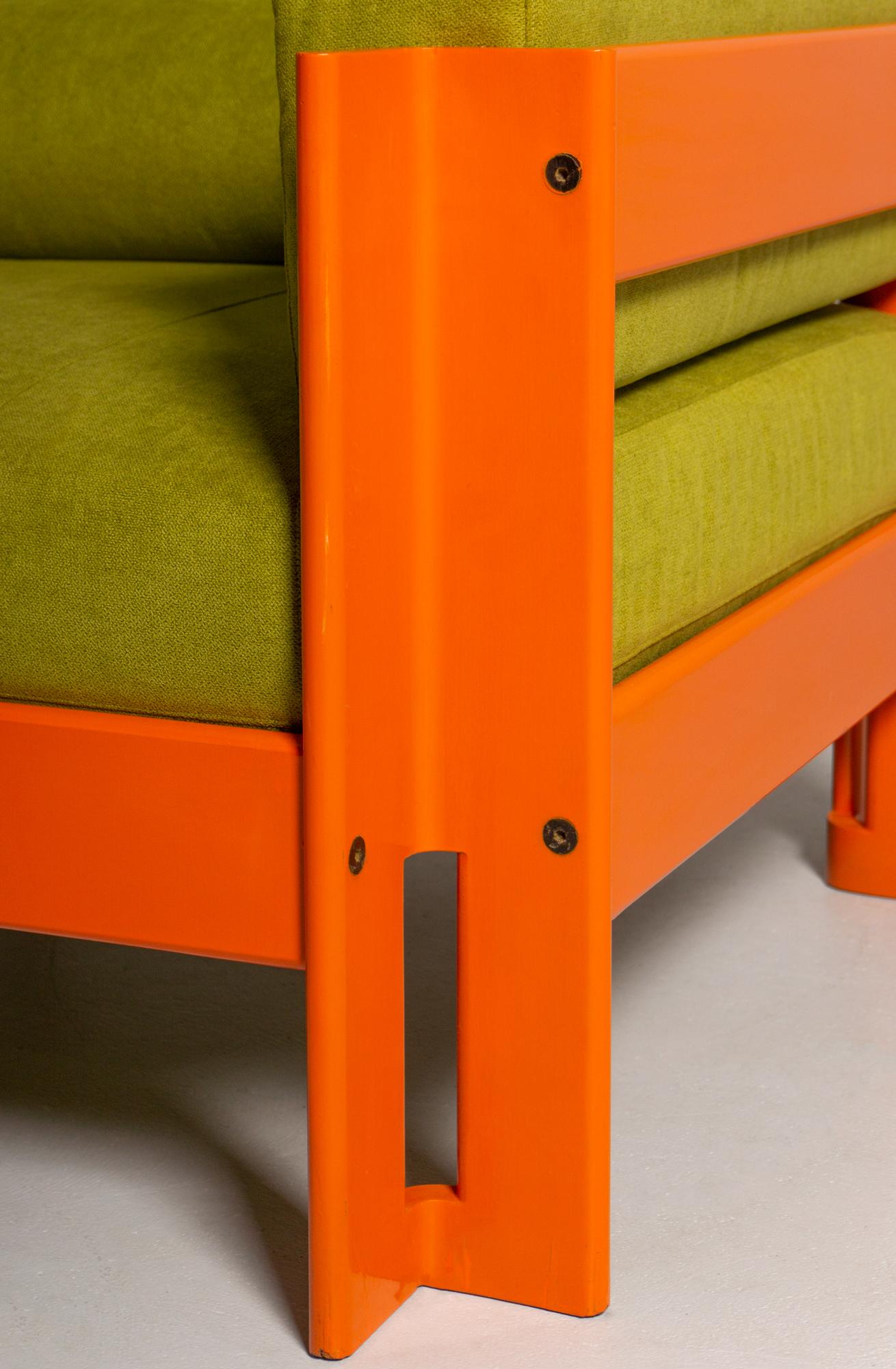 Mid-20th Century Two armchairs 'Zelda' by Sergio Asti 1962